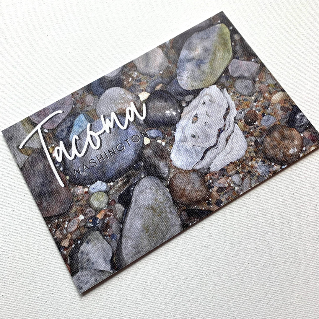 CMarie Northwest Postcards The Oyster Postcard - Tacoma, WA