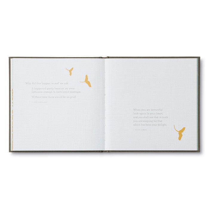 Compendium Book In Loving Memory, Sympathy Gift Book