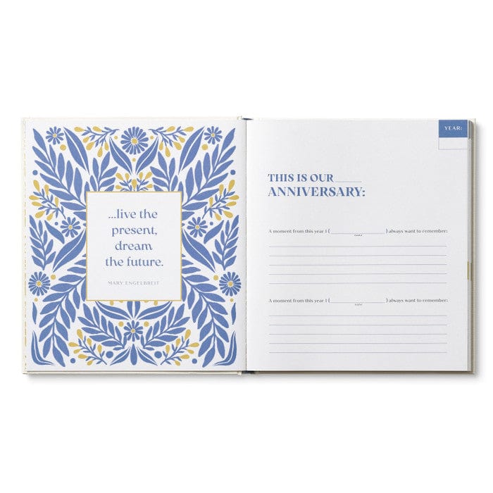 Compendium Book The Story of Us - An Anniversary Keepsake Book of Years, Days, and Memories