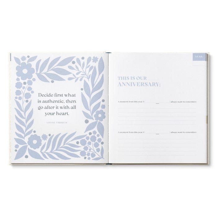 Compendium Book The Story of Us - An Anniversary Keepsake Book of Years, Days, and Memories
