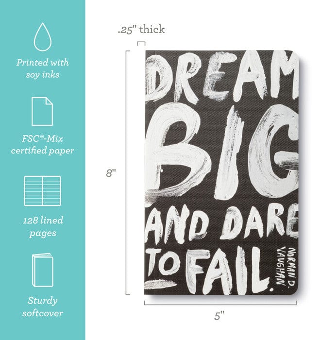 Compendium Journal Dream Big & Dare to Fail