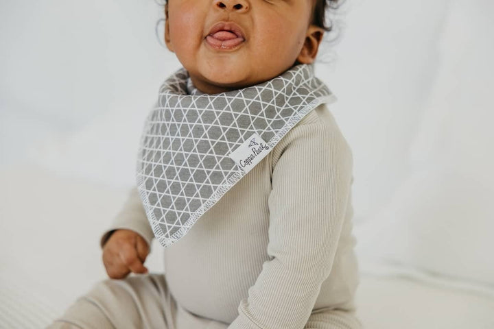 Copper Pearl Bib Bogey Bandana Bib Set (4-Pack)