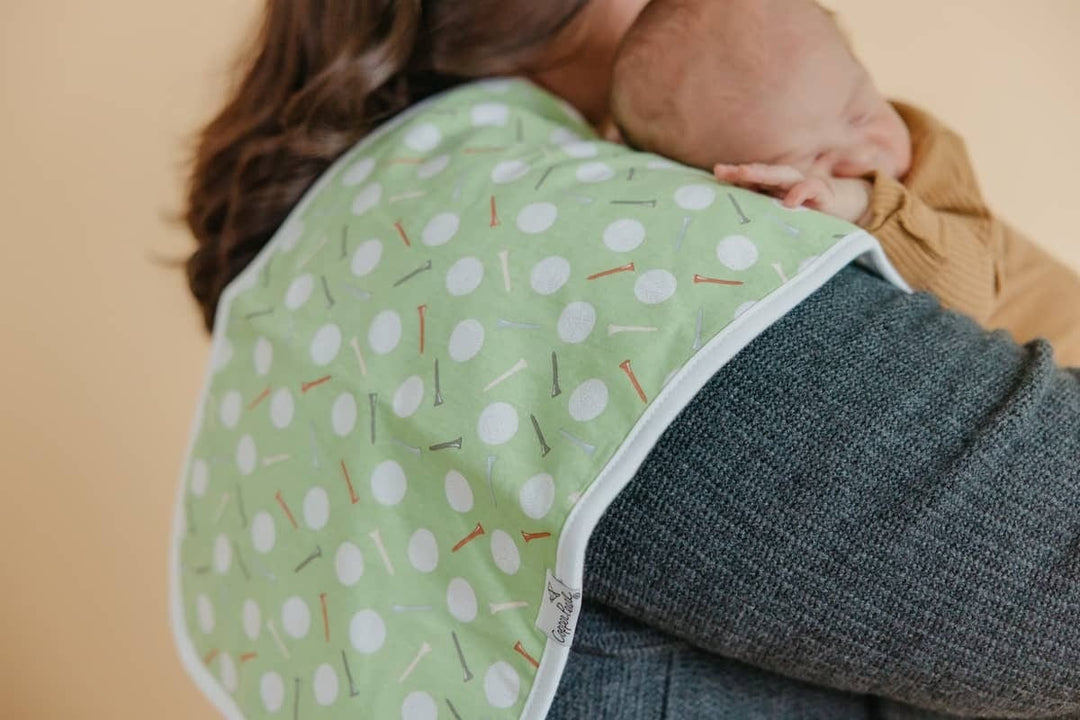 Copper Pearl Burp Cloth Bogey Burp Cloth Set