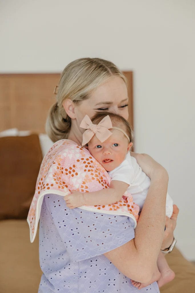 Copper Pearl Burp Cloth Rue Burp Cloth Set (3-Pack)