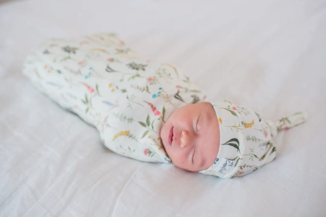 Copper Pearl Hat Aspen Top Knot Hat