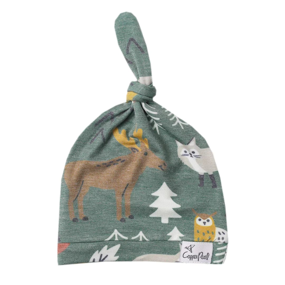 Copper Pearl Hat Atwood Top Knot Hat