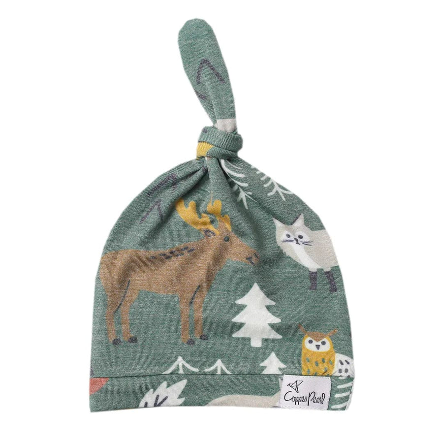 Copper Pearl Hat Atwood Top Knot Hat