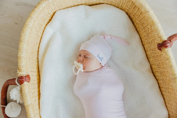 Copper Pearl Hat Blossom Top Knot Hat