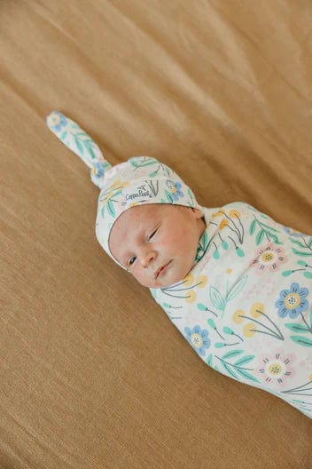 Copper Pearl Hat Clara Top Knot Hat