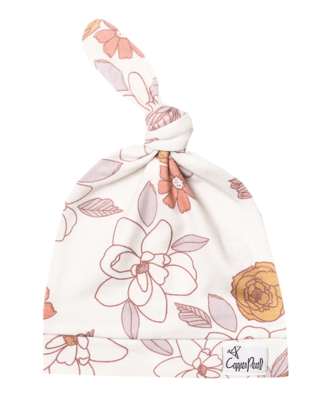 Copper Pearl Hat Ferra Top Knot Hat