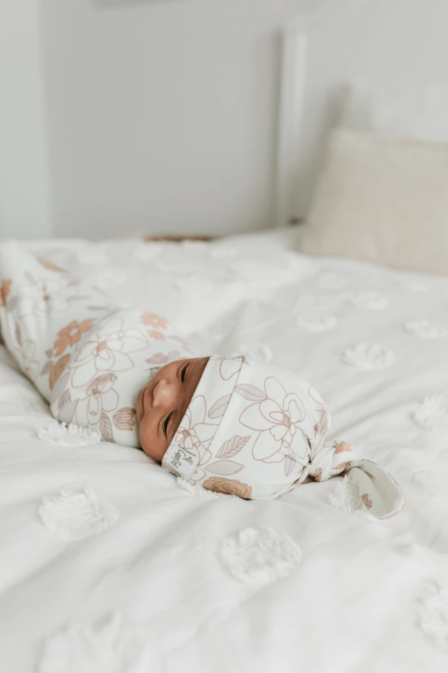 Copper Pearl Hat Ferra Top Knot Hat