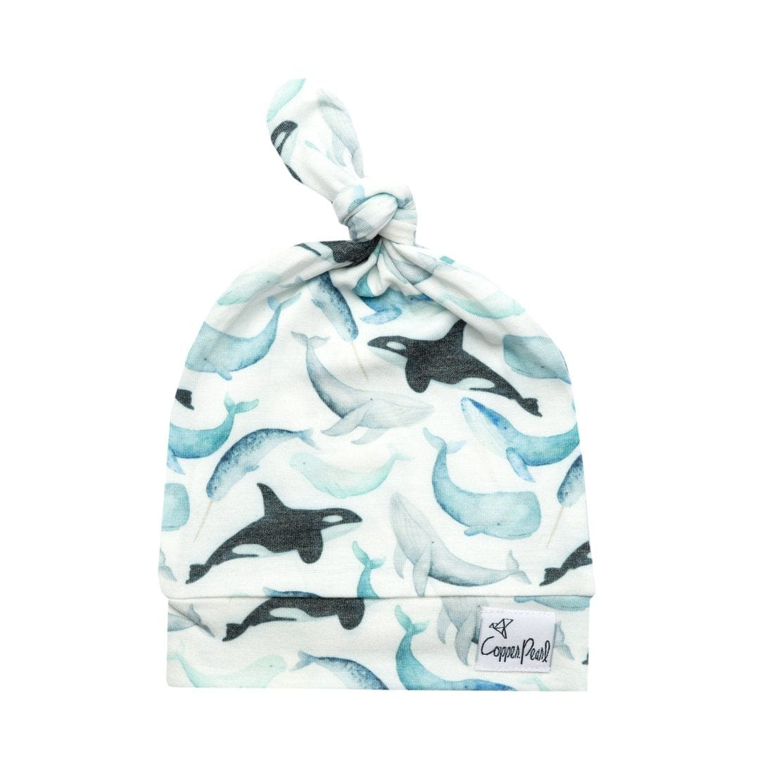 Copper Pearl Hat Kai Top Knot Hat