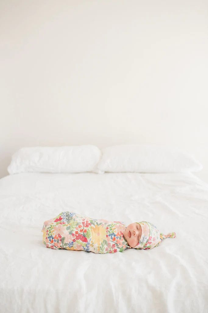 Copper Pearl Hat Lark Top Knot Hat