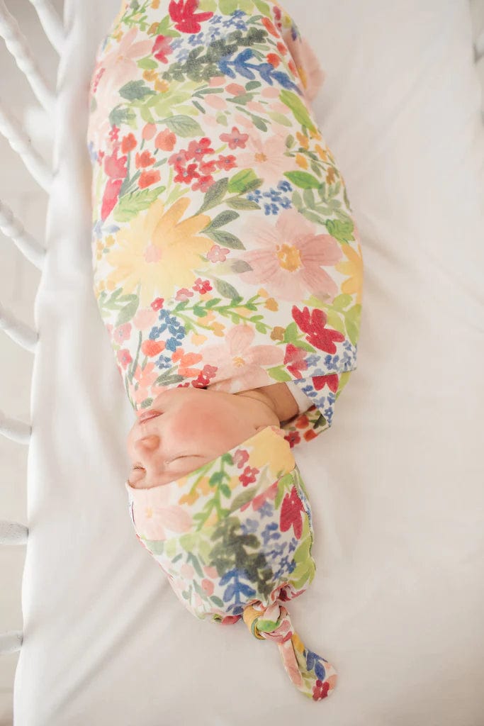 Copper Pearl Hat Lark Top Knot Hat