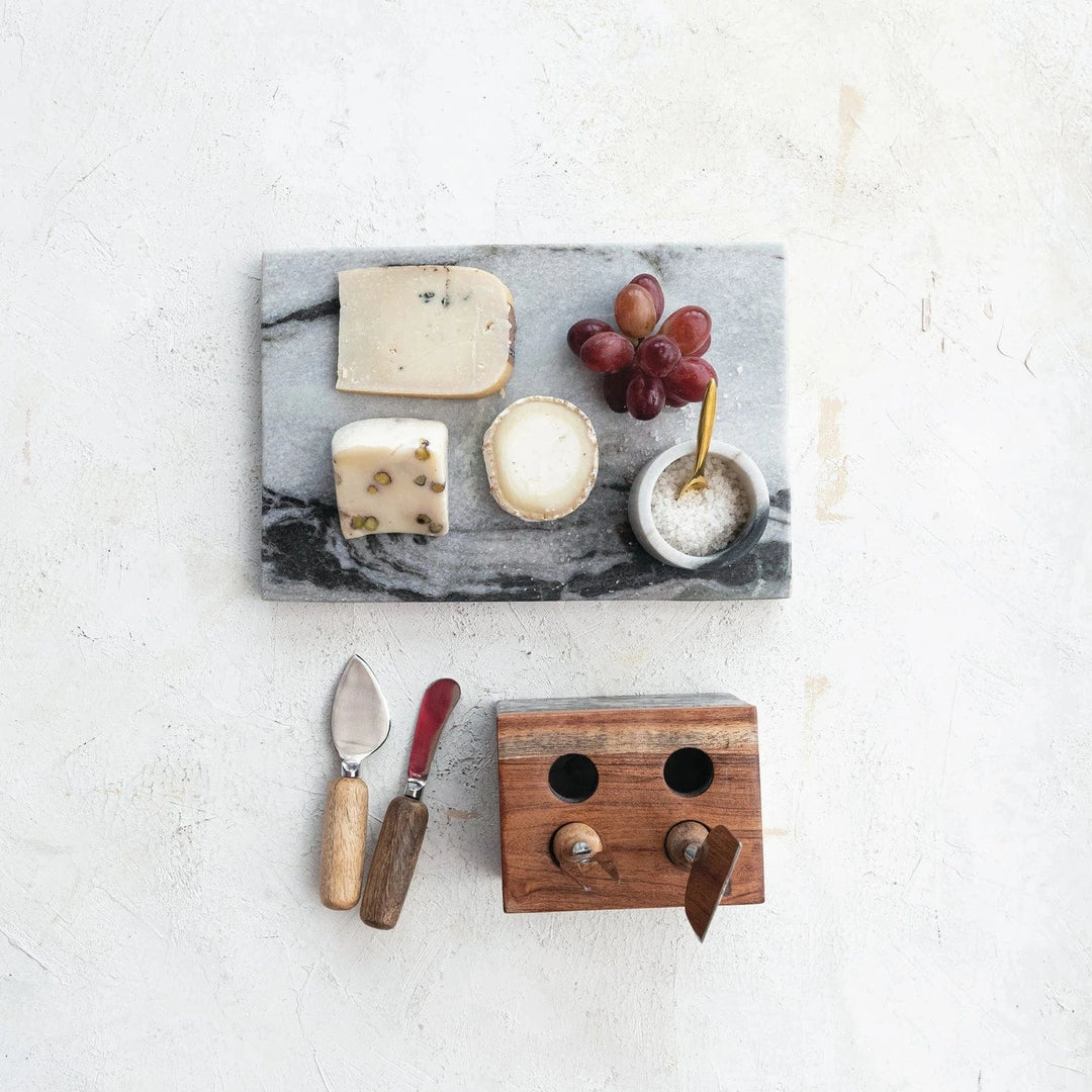 Creative Coop Home Marble Cheese/Cutting Board