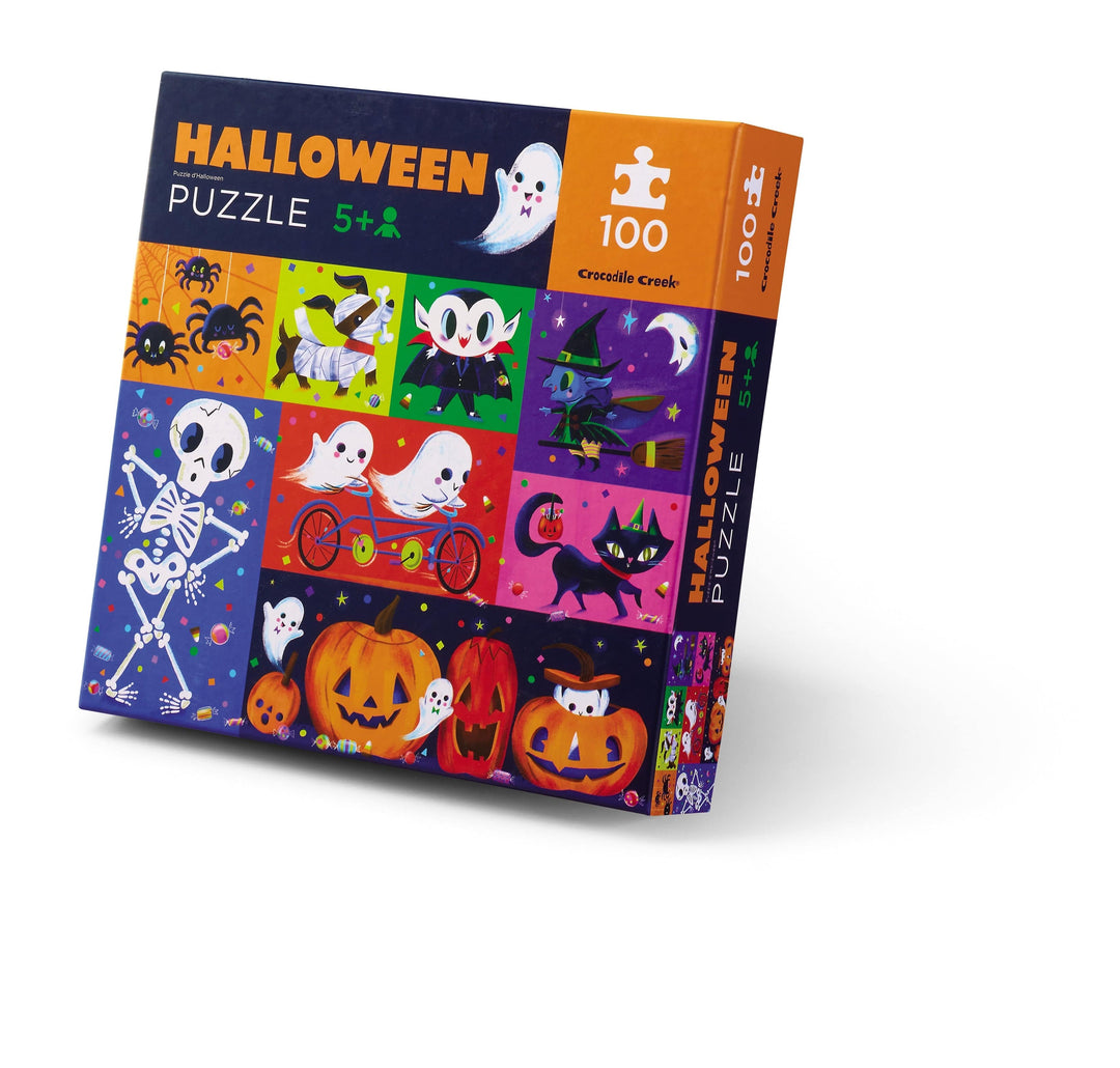 Crocodile Creek Puzzle Halloween Characters - 100 Pieces