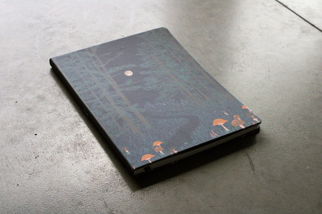 Denik Sketchbook Moonrise Forest Hardcover Sketchbook
