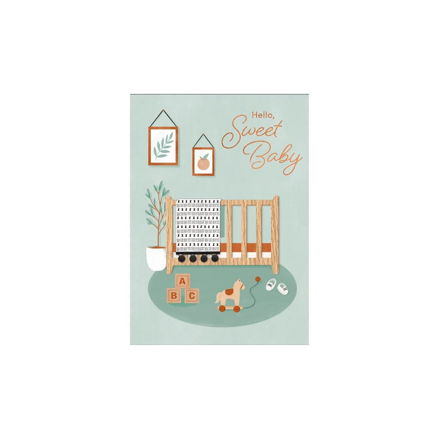Design Design Card Sweet Baby Nursery