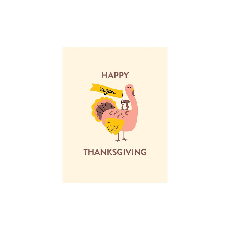 Design Design Card Vegan Thanksgiving Card