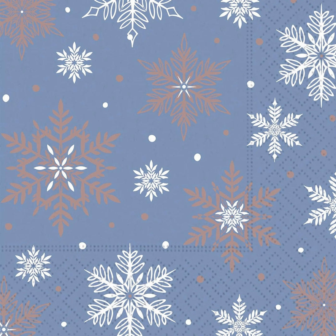 Design Design Napkins A Midnight Clear Beverage Napkins
