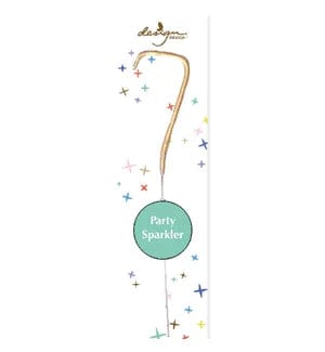 Design Design Party Supplies Sparkler Number Cake Toppers