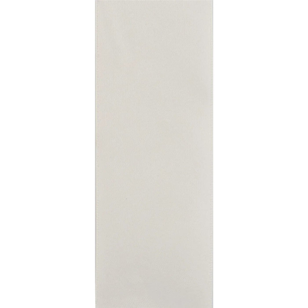 Design Design Ribbon Cream Satin Ribbon 1.5"