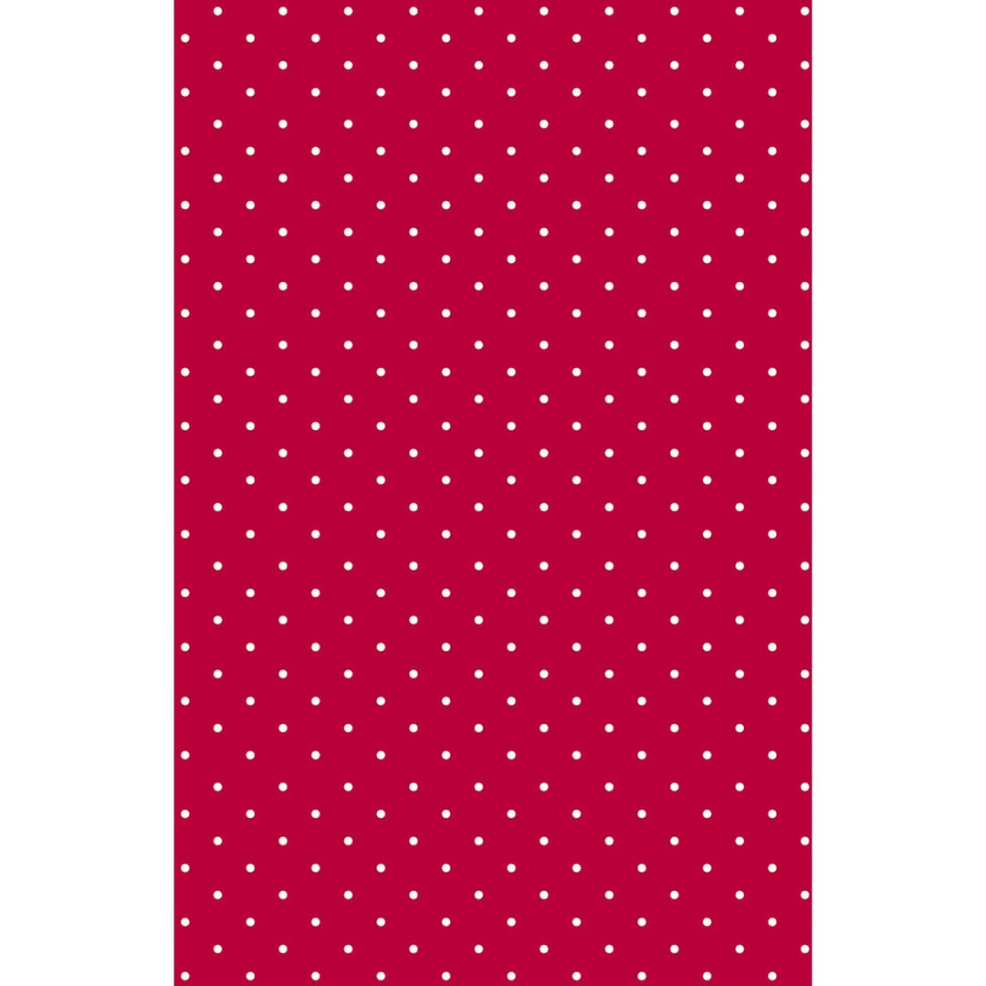 Design Design Tissue Paper Red Swiss Dots Tissue Paper