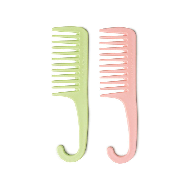 DM Merchandising Accessory Green Combo Knot Today Detangling Shower Comb