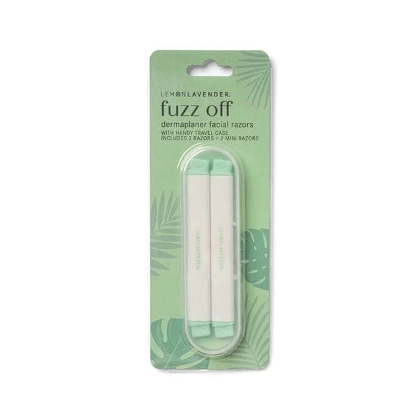 DM Merchandising Gifts Mint Lemon Lavender Fuzz Off Dermaplaner Facial Razor
