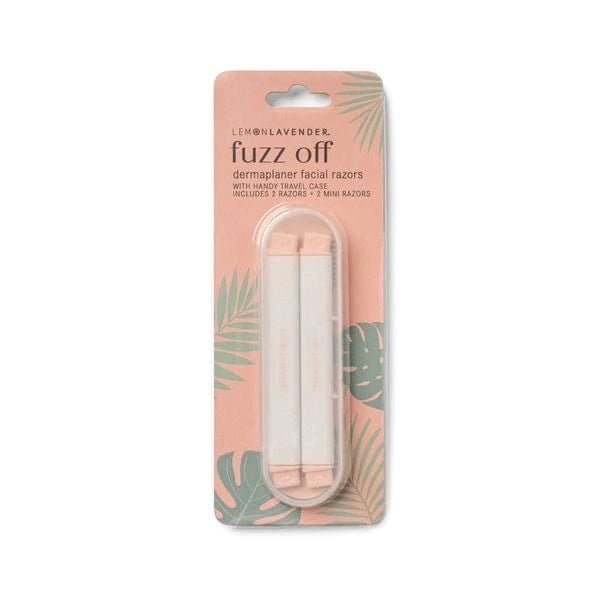 DM Merchandising Gifts Peach Lemon Lavender Fuzz Off Dermaplaner Facial Razor