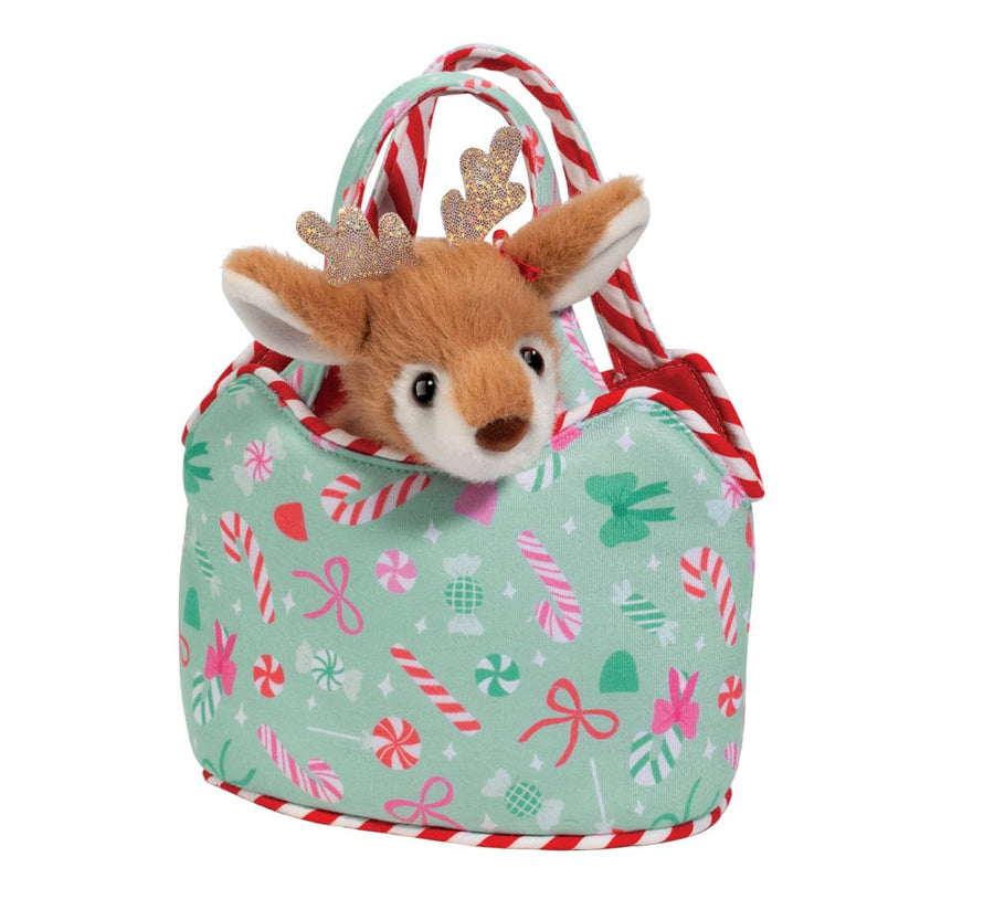Douglas Plush Toy Sweet Bows Sassy Sak w/ Reindeer | Douglas