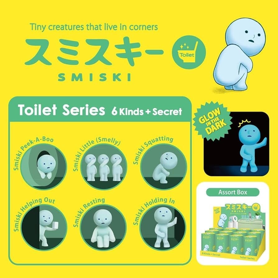 Dreams USA Blind Box SMISKI Toilet Series