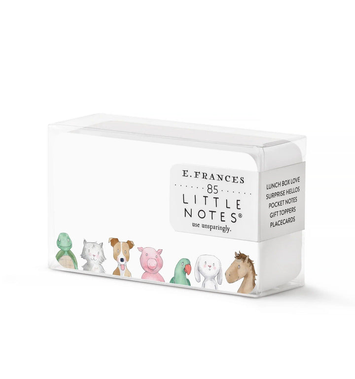 E. Frances Paper Card Animal Friends Little Notes