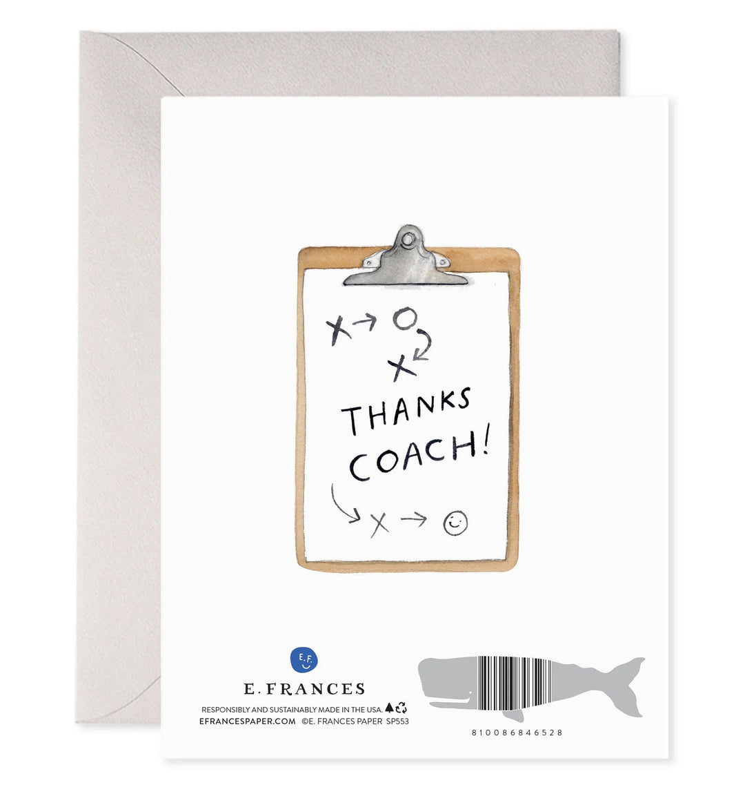 E. Frances Paper Card Coach W Card