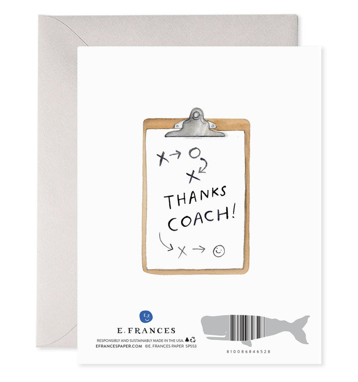 E. Frances Paper Card Coach W Card