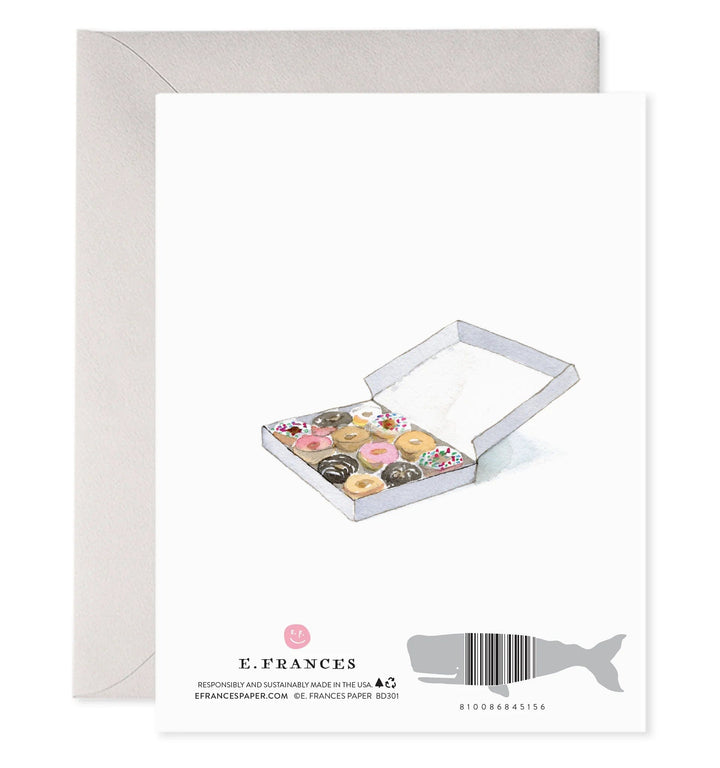 E. Frances Paper Card Healthy Donut Birthday Card