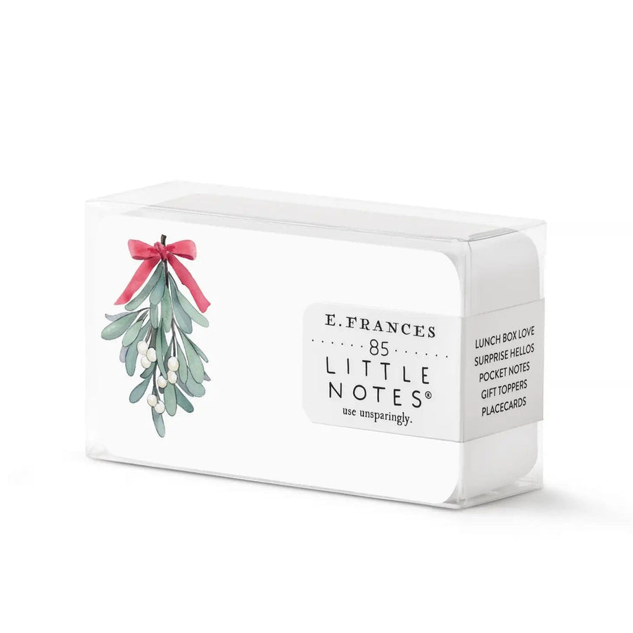 E. Frances Paper Card Mistletoe Little Notes