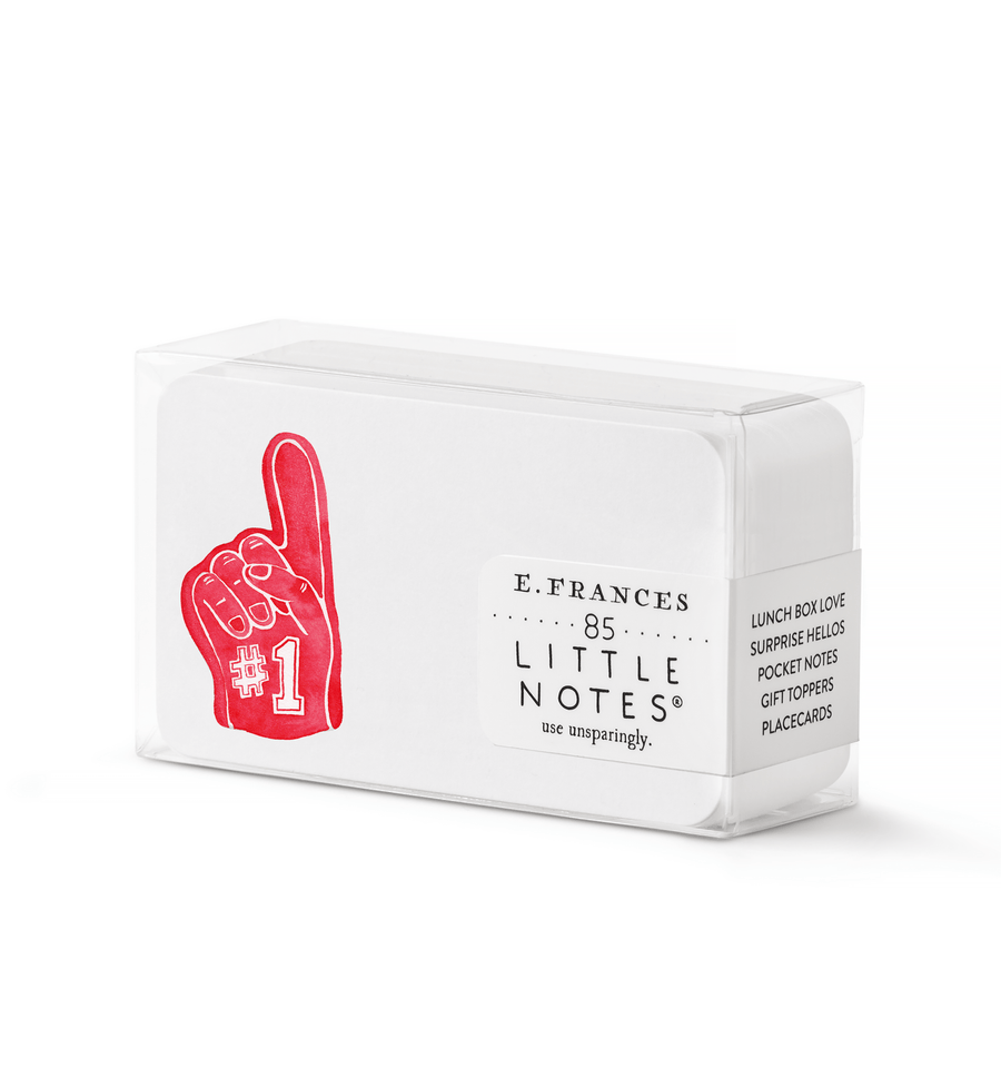 E. Frances Paper Cards #1 Foam Finger Little Notes