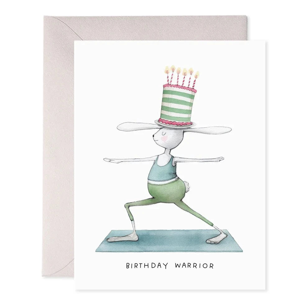 E. Frances Paper Cards Birthday Warrior Greeting Card