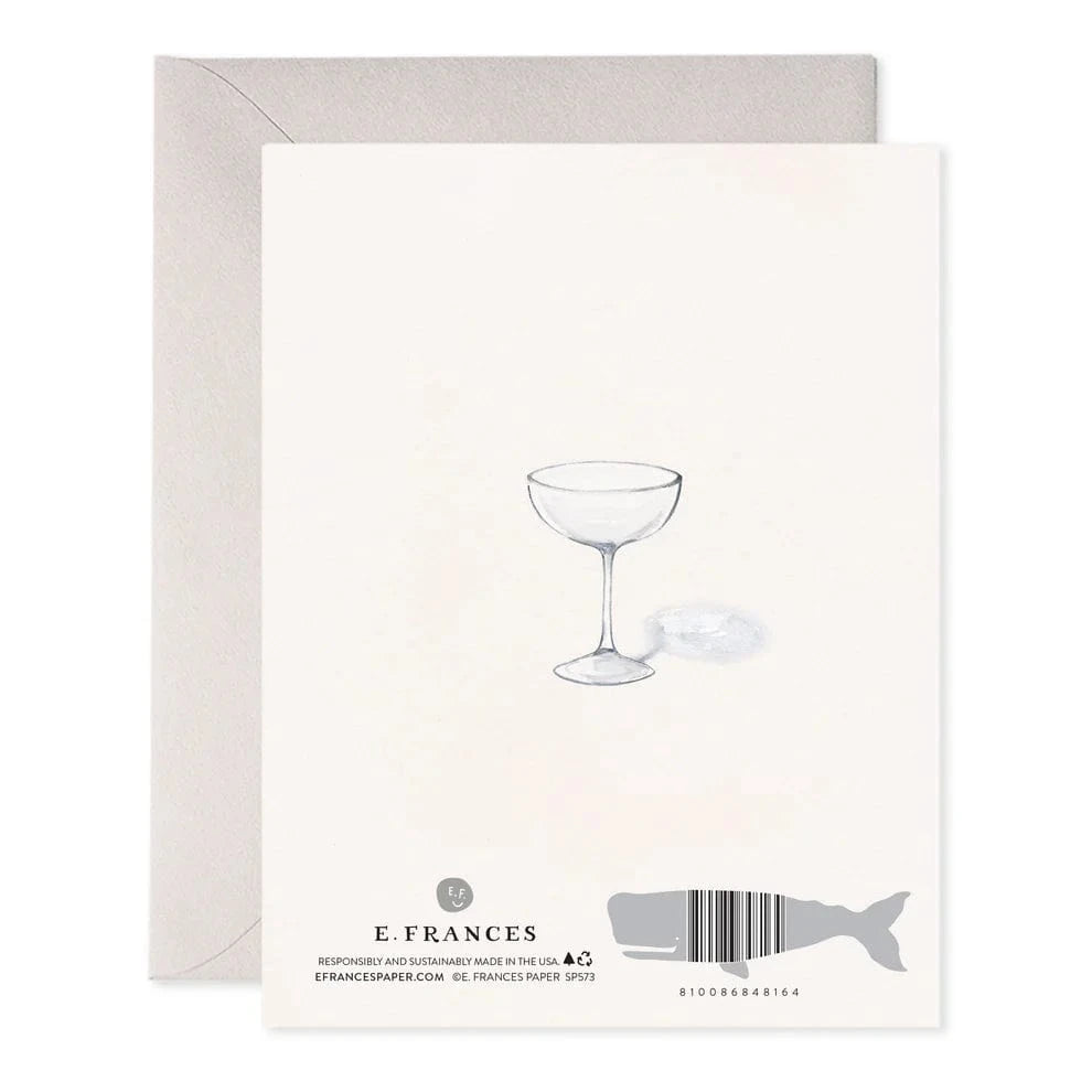 E. Frances Paper Cards Champagne Tower Card