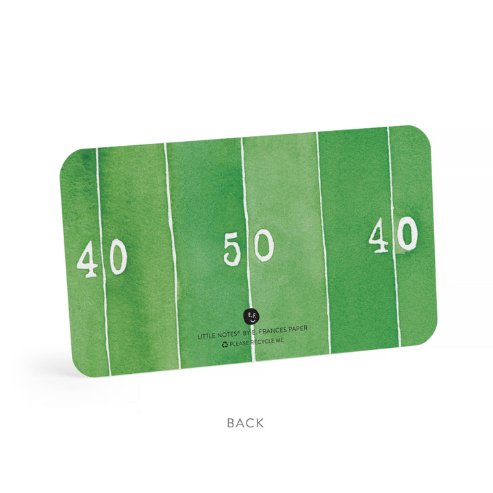 E. Frances Paper Cards Football Little Notes