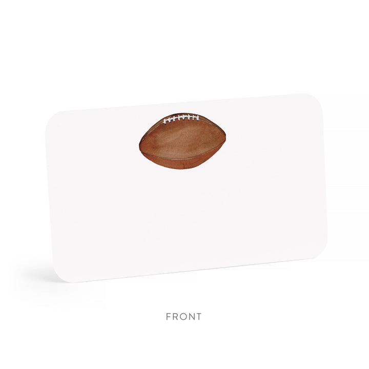 E. Frances Paper Cards Football Little Notes