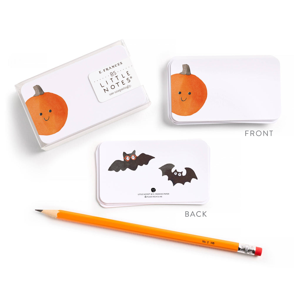 E. Frances Paper Cards Jack-O-Lantern Little Notes