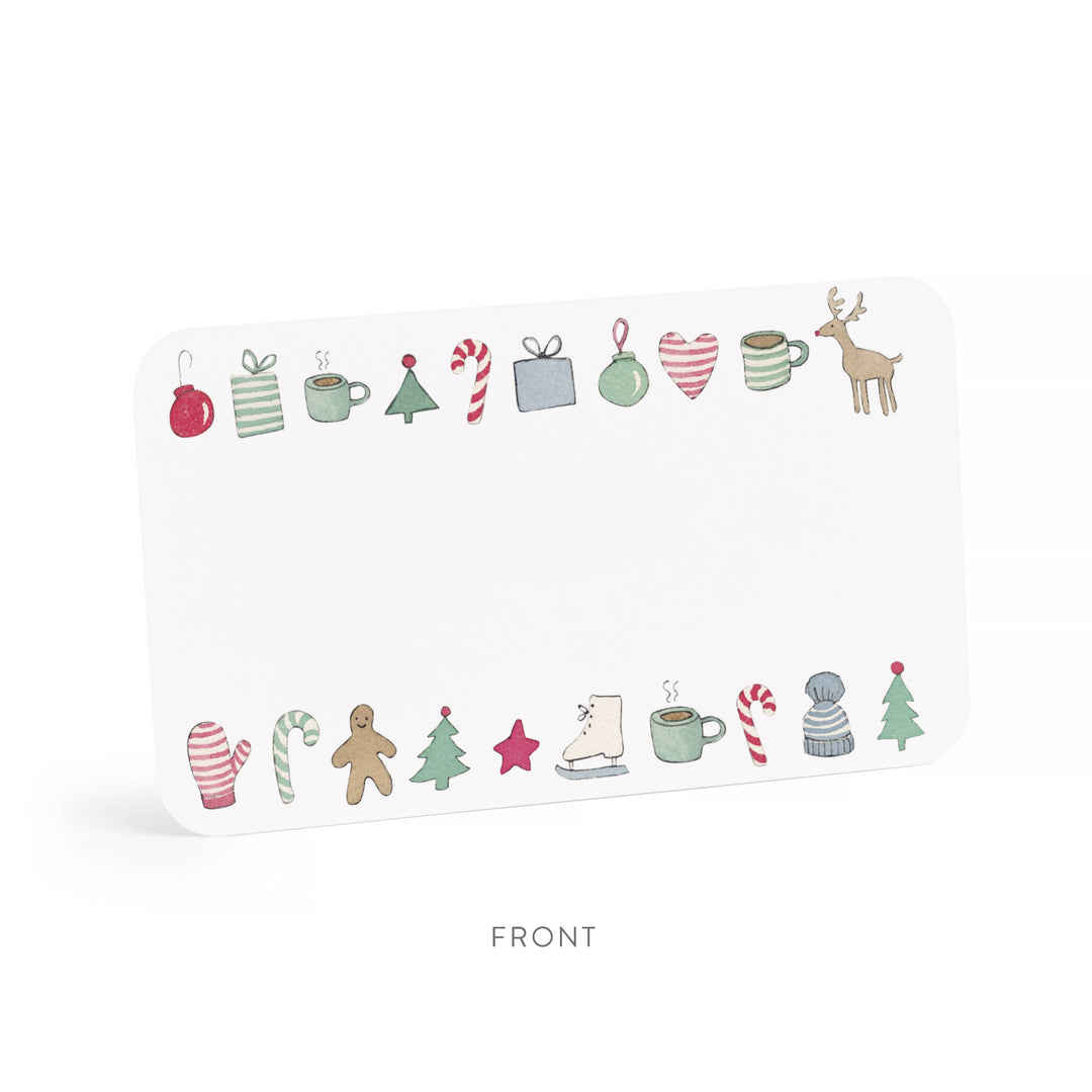 E. Frances Paper Cards Merry Motif Little Notes