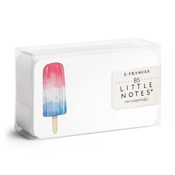 E. Frances Paper Cards Patriotic Popsicle Little Notes