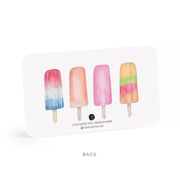 E. Frances Paper Cards Patriotic Popsicle Little Notes
