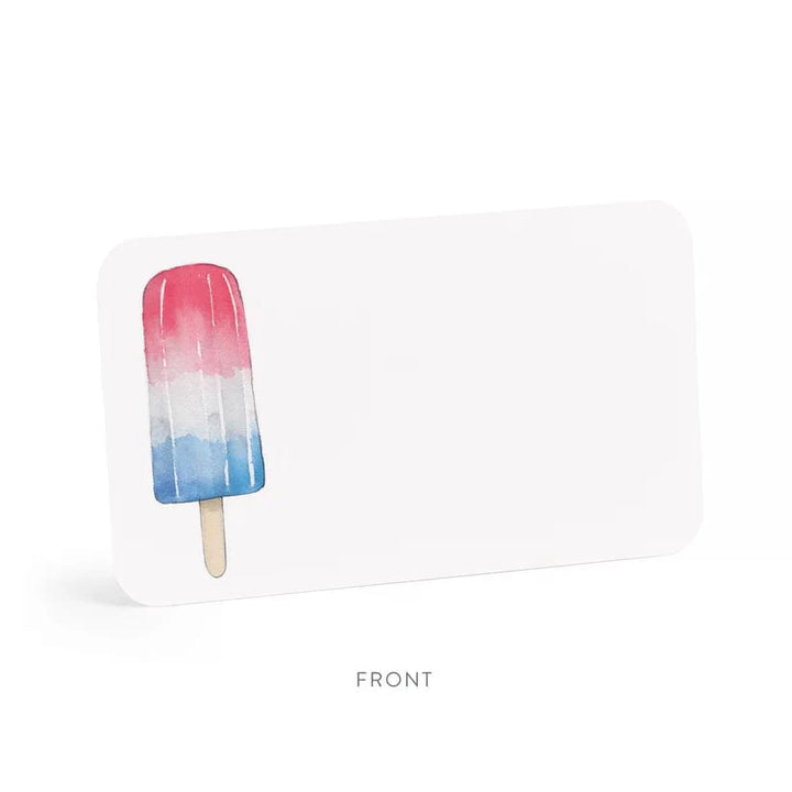 E. Frances Paper Cards Patriotic Popsicle Little Notes