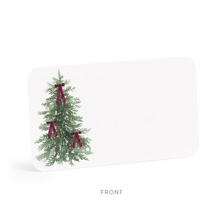 E. Frances Paper Cards Velvet Bow Tree Little Notes