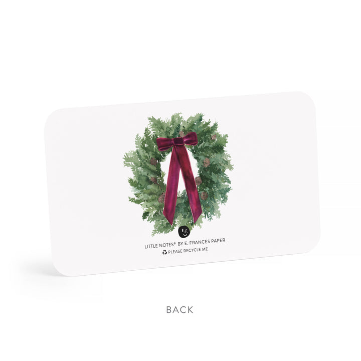 E. Frances Paper Cards Velvet Bow Tree Little Notes