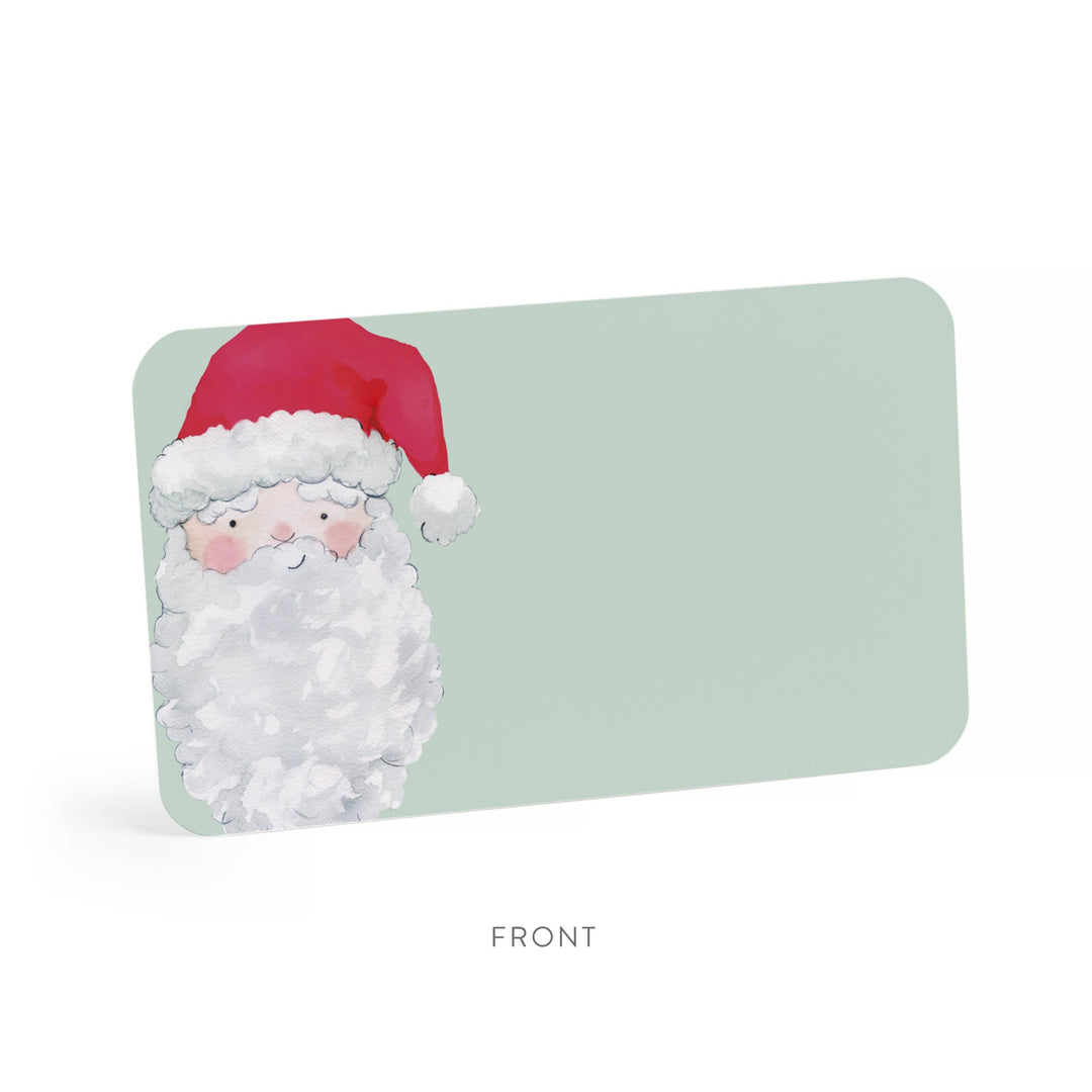 E. Frances Paper Cards Vintage Santa Little Notes